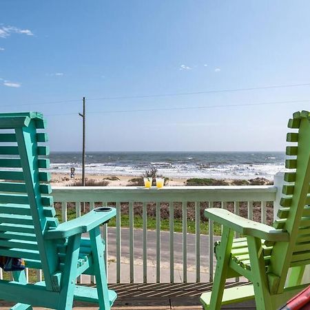 Beachfront*Spectacular View*4 Bd*Sleeps 14 Villa Bolivar Peninsula Buitenkant foto